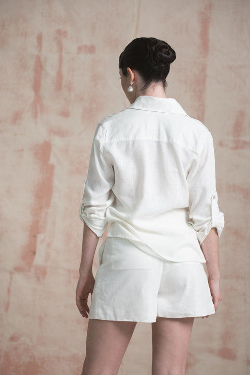 Love Short Off White